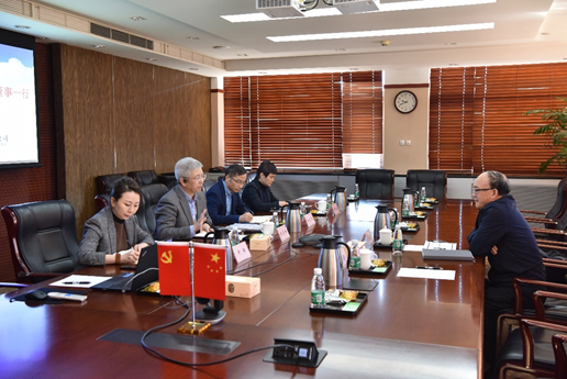 Chen Shutang, the Director of CEC visited Huada Zhibao for research and discussion